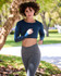 BloqUV Women's  UPF 50+ Sun Protection Active Crop Top
