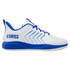 K-Swiss Men's Ultrashot Light Tennis Shoe (White/Dazzling Blue/Baltic Sea)   