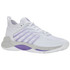 K-Swiss Women's Hypercourt Supreme 2 Tennis Shoe (White/Lunar Rock/Purple Haze)