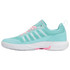 K-Swiss Women's Ultra Court Padel Shoe (Soft Neon Blue/White/Neon Bubble Gum) 