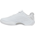 K-Swiss Women's Hypercourt Express 3 Wide (White/Dawn Blue/Silver).