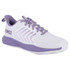 K-Swiss Women's Ultrashot Light Tennis Shoe (White/Purple Haze/Neon Lavender)