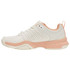 K-Swiss Women's Court  Express 2 Tennis Shoe (Egret/Peach Parfait)