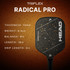 HEAD Radical Pro15 Pickleball Paddle (2026 Model)