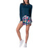 Lucky In Love Women's High Low Breezy Long Sleeve Shirt
