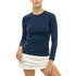 Lucky in Love Women’s Breeze Long Sleeve Top – UPF 50+ Lightweight Fitted Athletic Shirt, Breathable Performance Top
