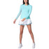 Lucky in Love Women’s Breeze Long Sleeve Top – UPF 50+ Lightweight Fitted Athletic Shirt, Breathable Performance Top
