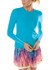 Lucky in Love Women’s Breeze Long Sleeve Top – UPF 50+ Lightweight Fitted Athletic Shirt, Breathable Performance Top