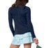 Lucky in Love Women’s Breeze Long Sleeve Top – UPF 50+ Lightweight Fitted Athletic Shirt, Breathable Performance Top