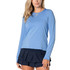 Lucky In Love Women's High Low Breezy Long Sleeve Shirt
