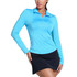 Lucky in Love Women's Free Play Zip Long Sleeve