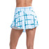 Lucky In Love Shibori Plaid Skirt