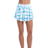 Lucky In Love Shibori Plaid Skirt