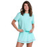 Lucky In Love Women's High Waist Seersucker Skirt 
