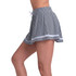 Lucky In Love Women's High Waist Seersucker Skirt 