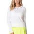 Lucky In Love Women's High Low Breezy Long Sleeve Shirt