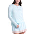Lucky In Love Women's High Low Breezy Long Sleeve Shirt