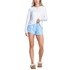 Lucky In Love Women's High Low Breezy Long Sleeve Shirt