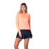 Lucky In Love Women's High Low Breezy Long Sleeve Shirt