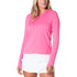 Lucky In Love Women's High Low Breezy Long Sleeve Shirt