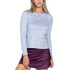 Lucky In Love Women's High Low Breezy Long Sleeve Shirt