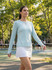 Lucky In Love Women's High Low Breezy Long Sleeve Shirt