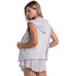 Lucky In Love Women's Lucky Day Hoodie Vest with Pocket and Full Zip 