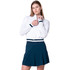 Lucky In Love Women's Rally Mock Neck Cardigan