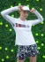 Lucky In Love Women's Pickleball Long Sleeve Shirt.