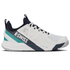 K-Swiss K-Frame Speed Rublo Tennis Shoe (Blanc de Blanc/Carbon/Baltic)