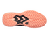 K-Swiss Women's Ultrashot 3 Tennis Shoe (Size 6, Asphalt/Peach Amber/White) (No Original Box)