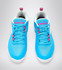 Diadora Women's Blushield Torneo All Ground Tennis Shoe (Size 7.5, Sky Blue/White) (No Original Box)