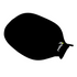 Neoprene Pickleball Paddle Cover(Sleeve Only) Case covers paddles up to 9' wide  (Blackout)