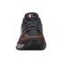 K-Swiss Men's Pickleball Supreme (Size 8.5 Jet Black/Steel Gray/Spicy Orange) (No Original Box)