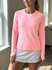 Lucky in Love Women’s High Low Breezy Long Sleeve Top