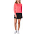 Lucky in Love Women’s High Low Breezy Long Sleeve Top