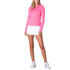 Lucky in Love Women’s High Low Breezy Long Sleeve Top