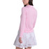 Lucky in Love Women’s Free Play Zip Long Sleeve Top – UPF 50+ LUV Lightweight Mock Neck Athletic Shirt with Mesh Panels   