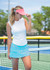 Lucky in Love Women’s Performance Visor, Lightweight Adjustable Visor w/ Moisture-Wicking Headband, Golf, Padel & Pickleball 