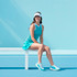 Lucky in Love Women’s Performance Visor, Lightweight Adjustable Visor w/ Moisture-Wicking Headband, Golf, Padel & Pickleball 