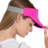Lucky in Love Women’s Performance Visor, Lightweight Adjustable Visor w/ Moisture-Wicking Headband, Golf, Padel & Pickleball 