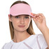 Lucky in Love Women’s Performance Visor, Lightweight Adjustable Visor w/ Moisture-Wicking Headband, Golf, Padel & Pickleball 