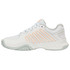 K-Swiss Women's Court Express Pickleball Shoe (White/Glacier Gray/Blazing Orange) 