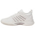 K-Swiss Women's Hypercourt Supreme 2 Clay Tennis Shoe (Blanc de Blanc/Rose Gold) 