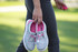 SKONI Women's Spikeless | Slip On | Lightweight | Golf Shoe (Size 6, Grey/Pink) (No Original Box)