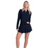Lucky In Love Women's Pima Heritage 1/4 Zip with Thumbholes 