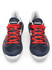Diadora Men's B.Icon 2 All Ground Tennis Shoe (Blue/White/Fiery Red, 14.5)
