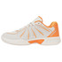K-Swiss Women's Express Light Pickleball 2 2E (Blanc de Blanc/Blazing Orange) 