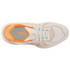 K-Swiss Women's Express Light Pickleball 2 2E (Blanc de Blanc/Blazing Orange) 