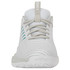 K-Swiss Women's Ultrashot Light Tennis Shoe (White/Dawn Blue/Baltic) 